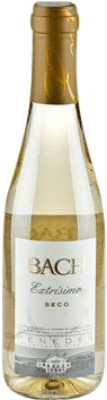 2,95 € Free Shipping | White wine Bach Dry Joven D.O. Catalunya Catalonia Spain Macabeo, Xarel·lo, Chardonnay Half Bottle 37 cl