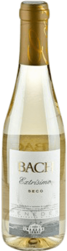 Envoi gratuit | Vin blanc Bach Sec Jeune D.O. Catalunya Catalogne Espagne Macabeo, Xarel·lo, Chardonnay Demi- Bouteille 37 cl