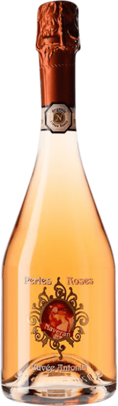 23,95 € | Rosé mousseux Naveran Perles Roses Brut Jeune D.O. Cava Catalogne Espagne Pinot Noir 75 cl