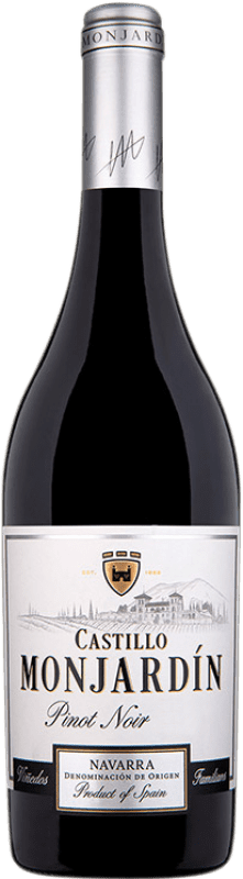 10,95 € Free Shipping | Red wine Castillo de Monjardín El Cerezo D.O. Navarra Navarre Spain Pinot Black Bottle 75 cl