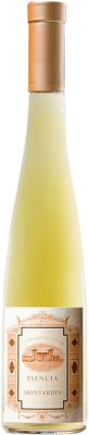 44,95 € Free Shipping | Fortified wine Castillo de Monjardín Esencia de Monjardin D.O. Navarra Navarre Spain Chardonnay Half Bottle 37 cl