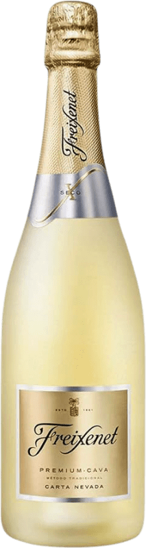 7,95 € Free Shipping | White sparkling Freixenet Carta Nevada Dry D.O. Cava Catalonia Spain Macabeo, Xarel·lo, Parellada Bottle 75 cl