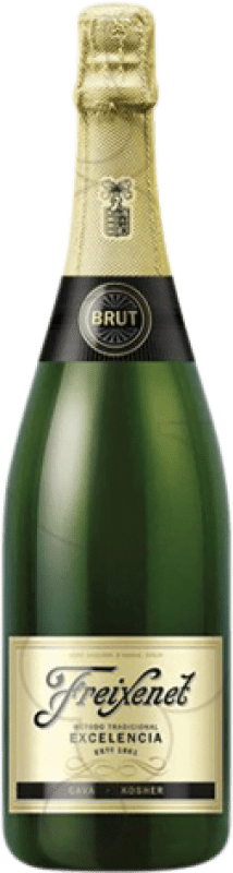 4,95 € | Белое игристое Freixenet Excelencia Kósher брют Резерв D.O. Cava Каталония Испания Macabeo, Xarel·lo, Parellada 75 cl