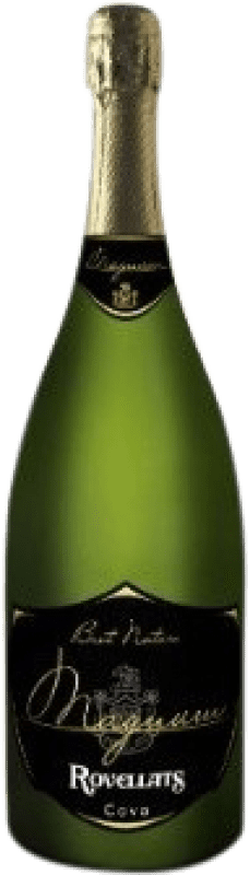 34,95 € | 白起泡酒 Rovellats Brut Nature 预订 D.O. Cava 加泰罗尼亚 西班牙 Macabeo, Xarel·lo, Parellada 瓶子 Magnum 1,5 L