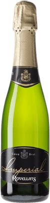 8,95 € | Espumoso blanco Rovellats Imperial Brut Reserva D.O. Cava Cataluña España Macabeo, Xarel·lo, Parellada Media Botella 37 cl