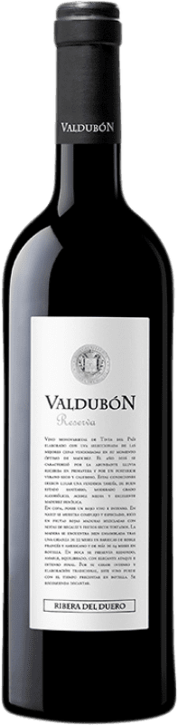 15,95 € | Красное вино Valdubón Резерва D.O. Ribera del Duero Кастилия-Леон Испания Tempranillo — Темпранильо 75 cl