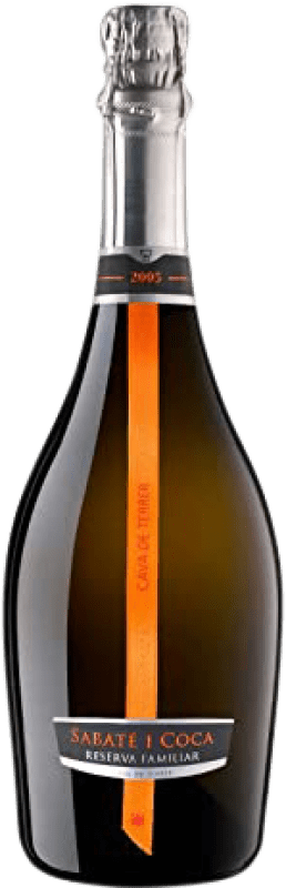 43,95 € | Blanc mousseux Sabaté i Coca Reserva Familiar Brut Nature Réserve D.O. Cava Catalogne Espagne Xarel·lo, Chardonnay 75 cl