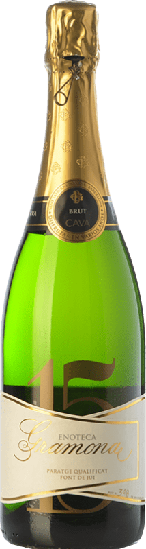 189,95 € Envoi gratuit | Blanc mousseux Gramona Enoteca Brut Grande Réserve D.O. Cava