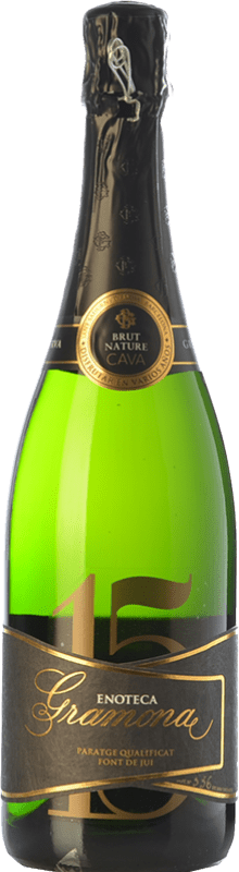 175,95 € Envio grátis | Espumante branco Gramona Enoteca Brut Nature Grande Reserva D.O. Cava