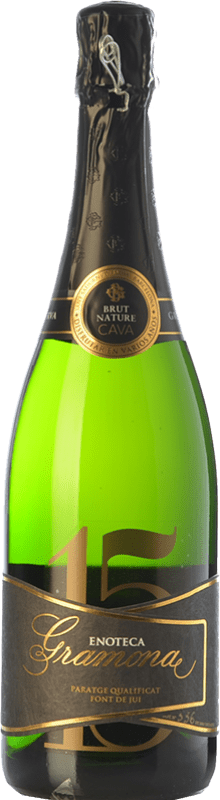 173,95 € Envio grátis | Espumante Branco Gramona Enoteca Brut Nature — Bruto Natural Grande Reserva D.O. Cava Eco — Biológico