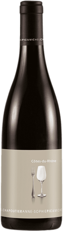 Бесплатная доставка | Красное вино Michel Chapoutier Anne Sophie Pic A.O.C. Côtes du Rhône Рона Франция Syrah, Grenache 75 cl