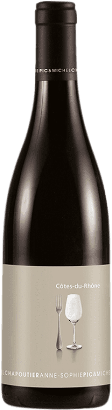 18,95 € | Red wine Michel Chapoutier Anne Sophie Pic A.O.C. Côtes du Rhône Rhône France Syrah, Grenache 75 cl
