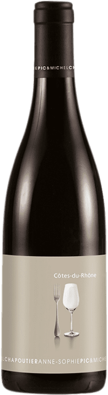 19,95 € Envio grátis | Vinho Tinto Michel Chapoutier Anne Sophie Pic A.O.C. Côtes du Rhône