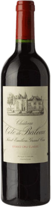 41,95 € | Red wine Château Côte de Baleau A.O.C. Bordeaux France Merlot, Cabernet Sauvignon, Cabernet Franc 75 cl