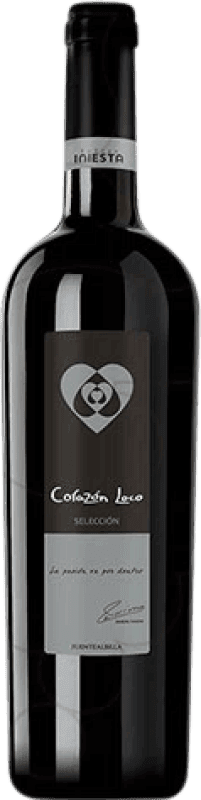 6,95 € | Red wine Iniesta Corazón Loco Selección Aged D.O. Manchuela Castilla la Mancha y Madrid Spain Tempranillo, Syrah, Cabernet Sauvignon, Petit Verdot 75 cl