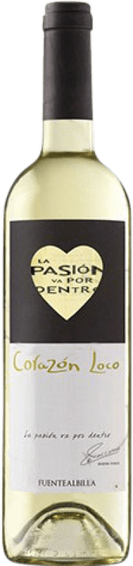 7,95 € | 白酒 Iniesta Corazón Loco 年轻的 I.G.P. Vino de la Tierra de Castilla Castilla la Mancha y Madrid 西班牙 Verdejo, Sauvignon White 75 cl