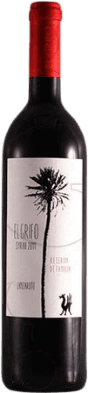 29,95 € | Vinho tinto El Grifo Reserva de la Familia Reserva D.O. Lanzarote Ilhas Canárias Espanha Syrah 75 cl
