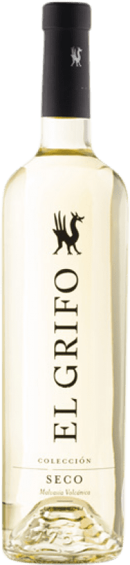 Envoi gratuit | Vin blanc El Grifo Colección Sec Jeune D.O. Lanzarote Iles Canaries Espagne Malvasía 75 cl