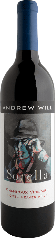 118,95 € | Red wine Andrew Will Sorella United States Merlot, Cabernet Sauvignon, Cabernet Franc 75 cl