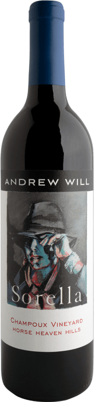 Envio grátis | Vinho tinto Andrew Will Sorella Reserva Washington Estados Unidos Merlot, Cabernet Sauvignon, Cabernet Franc 75 cl