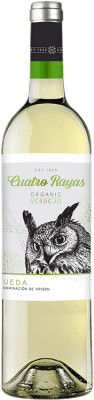 Cuatro Rayas Verdejo — ベルデホ Rueda 若い Organic — 有機 75 cl