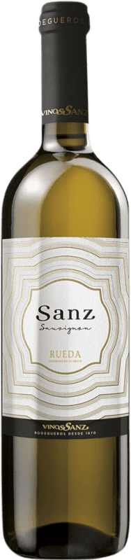 7,95 € | White wine Vinos Sanz Joven D.O. Rueda Castilla y León Spain Sauvignon White Bottle 75 cl