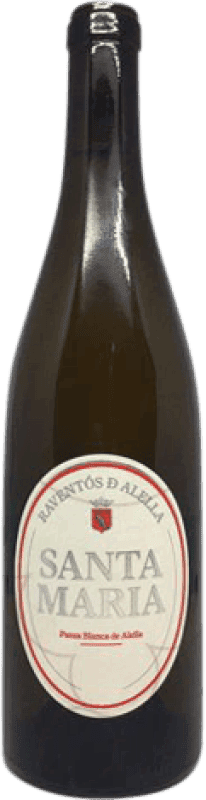 免费送货 | 白酒 Raventós Marqués d'Alella Santa Maria 岁 D.O. Alella 加泰罗尼亚 西班牙 Pansa Blanca 75 cl