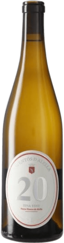 10,95 € | Vinho branco Raventós Marqués d'Alella Tina 20 Crianza D.O. Alella Catalunha Espanha Pansa Blanca 75 cl