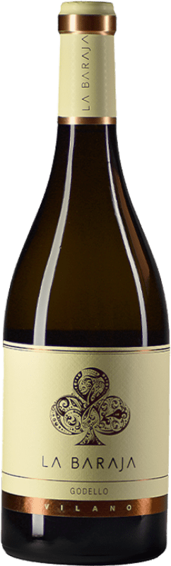 Free Shipping | White wine Viña Vilano La Baraja D.O. Valdeorras Galicia Spain Godello 75 cl
