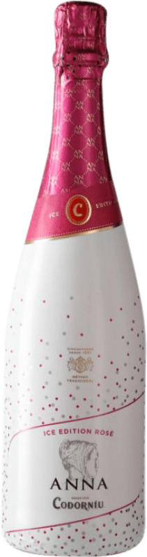 11,95 € | Espumante rosé Codorníu Anna Ice Edition Rosé Semi-seco Semi-doce D.O. Cava Catalunha Espanha Pinot Preto, Chardonnay 75 cl