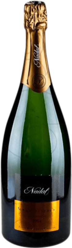 22,95 € Envio grátis | Espumante branco Nadal Brut Nature Grande Reserva D.O. Cava Garrafa Magnum 1,5 L