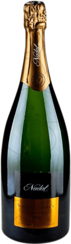 22,95 € | 白起泡酒 Nadal Brut Nature 大储备 D.O. Cava 加泰罗尼亚 西班牙 Macabeo, Xarel·lo, Parellada 瓶子 Magnum 1,5 L