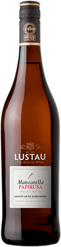 Free Shipping | Fortified wine Lustau Papirusa D.O. Manzanilla-Sanlúcar de Barrameda Sanlucar de Barrameda Spain Palomino Fino 75 cl