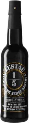 10,95 € | Уксус Lustau 1/5 de Jerez Резерв Андалусия Испания Pedro Ximénez Половина бутылки 37 cl