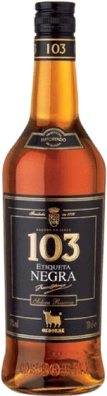 11,95 € Free Shipping | Brandy Osborne 103 Etiqueta negra Spain Bottle 70 cl
