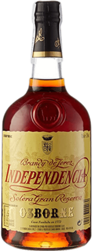 Envio grátis | Brandy Conhaque Osborne Independencia Espanha 70 cl