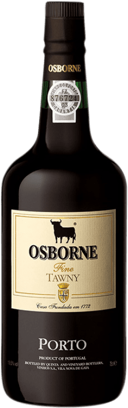 Бесплатная доставка | Крепленое вино Osborne Tawny I.G. Porto порто Португалия Tempranillo, Touriga Franca, Touriga Nacional, Tinta Amarela, Tinta Cão, Tinta Barroca 75 cl