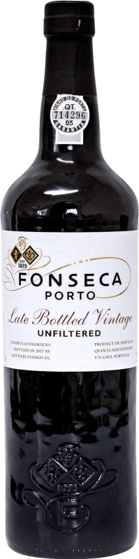 28,95 € 免费送货 | 加强葡萄酒 Fonseca Port LBV Late Bottled Vintage — 晚装瓶年份波特酒, Unfiltered — 未过滤 I.G. Porto
