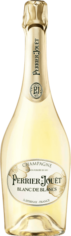 106,95 € Envio grátis | Espumante branco Perrier-Jouët Blanc de Blancs Brut Grande Reserva A.O.C. Champagne