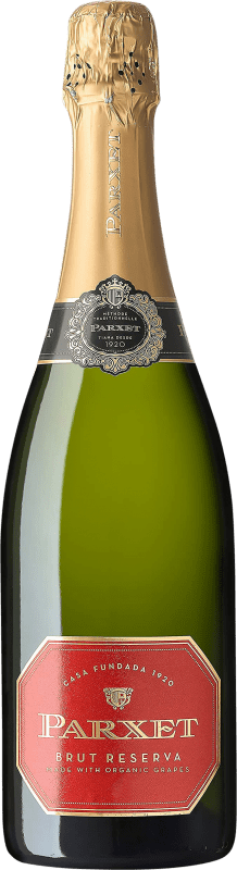 白起泡酒 Parxet 香槟 预订 2016 D.O. Cava 加泰罗尼亚 西班牙 Macabeo, Parellada, Pansa Blanca 瓶子 75 cl