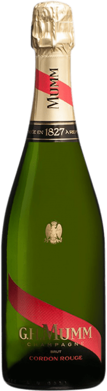 27,95 € | Vin Mousseux Blanc G.H. Mumm Usain Bolt Cordon Brut Édition Limitée, Rouge Grande Réserve A.O.C. Champagne France Pinot Noir, Chardonnay, Pinot Meunier 75 cl