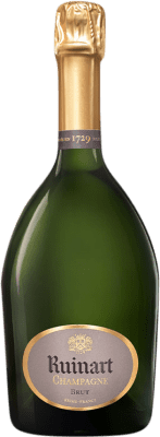 Бесплатная доставка | Белое игристое Ruinart R брют Гранд Резерв A.O.C. Champagne шампанское Франция Pinot Black, Chardonnay 75 cl