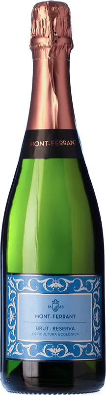 送料無料 | 白スパークリングワイン Mont-Ferrant Ecológico Brut 予約 D.O. Cava カタロニア スペイン Macabeo, Xarel·lo, Chardonnay, Parellada 75 cl