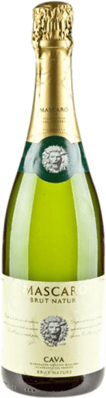 22,95 € Envio grátis | Espumante branco Mascaró Brut Nature Reserva D.O. Cava