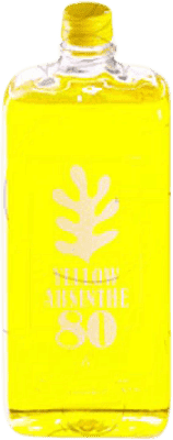 Envoi gratuit | Absinthe Antonio Nadal 80 Yellow — Édition Jaune Espagne Flasque 1 L
