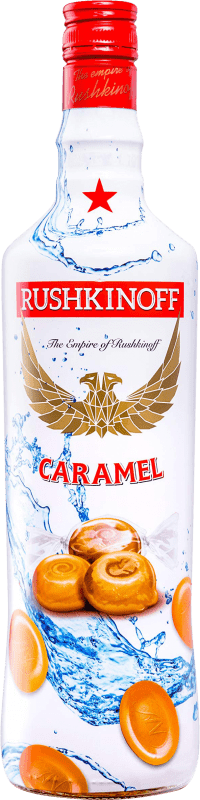 Бесплатная доставка | Ликёры Antonio Nadal Rushkinoff Испания 1 L Caramel — Карамель, Vodka — Водка