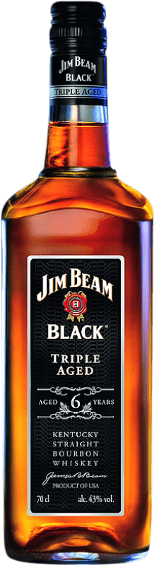 Envio grátis | Whisky Blended Suntory Jim Beam Black Reserva Estados Unidos 70 cl