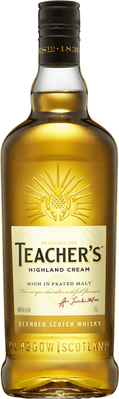 送料無料 | ウイスキーブレンド Suntory Teacher's イギリス 1 L