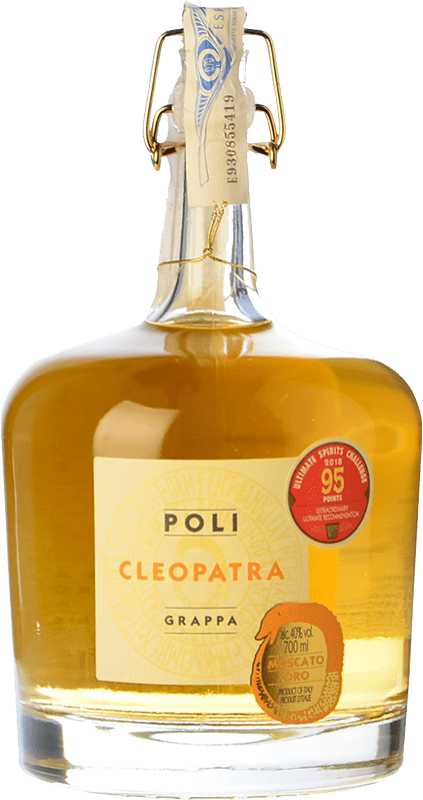 43,95 € | Grappa Poli Cleopatra Oro Italien 70 cl