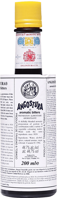 23,95 € Envío gratis | Licores Angostura Aromatic Bitters Botellín 20 cl